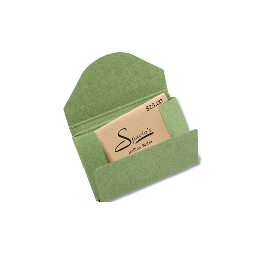 Additional Image 3 - a green envelope with a card inside