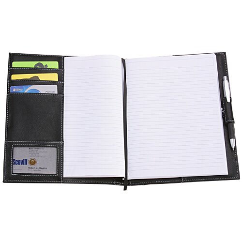 Additional Image 1 - a open notebook with white pages
