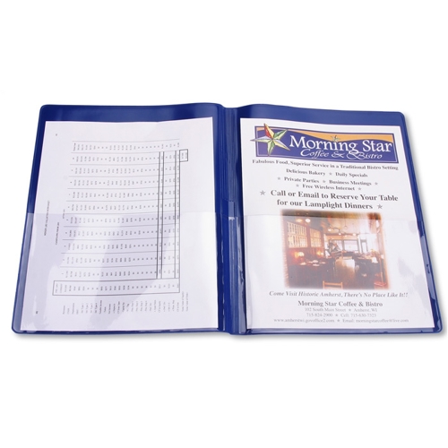 Additional Image 2 - a blue folder with a white cover