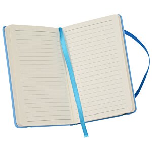 Additional Image 1 - a white notebook with a blue band