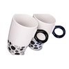 Additional Thumbnail Image 1 - a couple of white and black coffee mugs