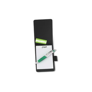 Additional Image 1 - a black rectangular object with a white and green rectangle