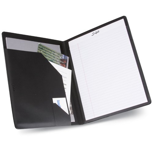 Additional Image 2 - a black folder with a white cover
