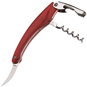 Additional Image 3 - a red corkscrew with a red handle
