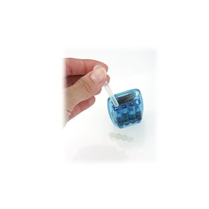 Additional Image 1 - a hand holding a blue cube