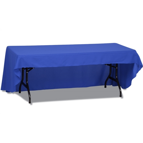 Additional Image 1 - a blue table cover on a white background