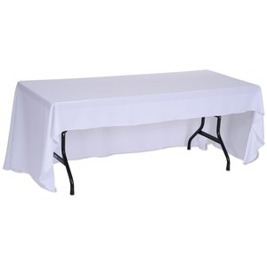 Additional Image 2 - a white table cloth on a white background