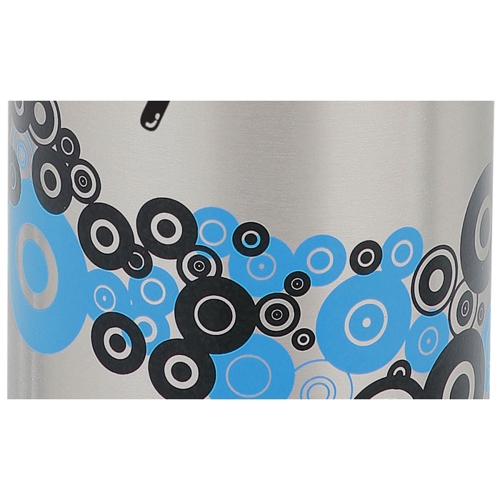 Additional Image 3 - a close up of a blue and black design