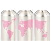 Additional Thumbnail Image 4 - a row of white objects with pink world map on them
