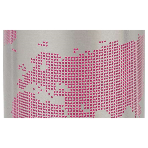 Additional Image 1 - a pink and white curtain