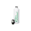 View Image 3 of 4 of h2go Stainless Bottle - 24 oz. - Merry Christmas - White