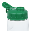 View Image 3 of 3 of Clear Impact Mini Mountain Bottle with Flip Lid - 22 oz