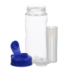 View Image 2 of 3 of Clear Impact Infuser Mini Mountain Bottle with Flip Lid - 22 oz.