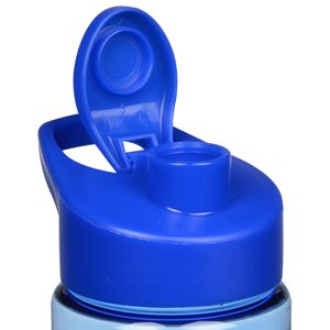 Additional Image 1 - a blue plastic bottle with a lid