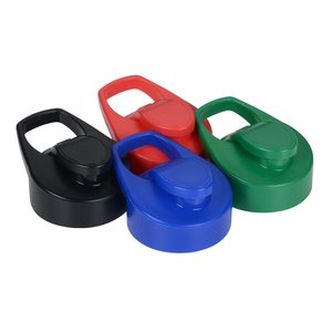 Additional Image 4 - a group of colorful plastic caps