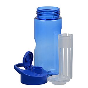 Additional Image 1 - a blue water bottle and a blue water bottle