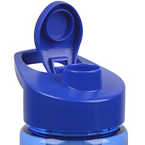 Additional Image 3 - a blue plastic water bottle