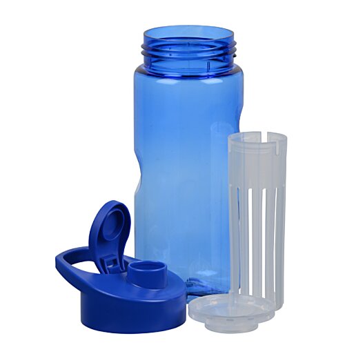 Additional Image 1 - a blue water bottle and a blue water bottle