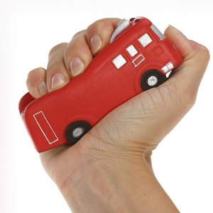 Additional Image 1 - a hand holding a red toy bus