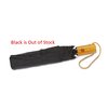 Additional Thumbnail Image 1 - a black umbrella with a yellow handle