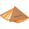 View Image 3 of 3 of V Natural Kraft Jotter - Triangle - Closeout