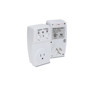 Additional Image 2 - a white electrical outlet with black buttons