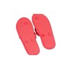 Additional Thumbnail Image 1 - a pair of red flip flops