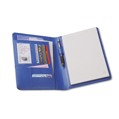 Additional Image 2 - a blue folder with a white cover