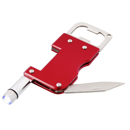 Additional Image 3 - a red and silver knife