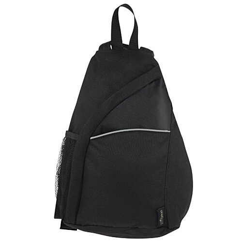 Additional Image 2 - a black backpack with a strap