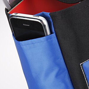 Additional Image 2 - a cell phone in a blue bag