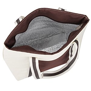 Additional Image 1 - a white and brown bag