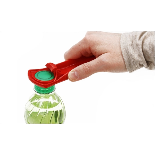 Additional Image 1 - a hand holding a red and green bottle