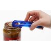 Additional Thumbnail Image 1 - a hand holding a blue plastic opener over a jar