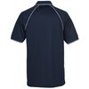 View Image 2 of 3 of Raglan Sleeve Polo with Piping - Men's