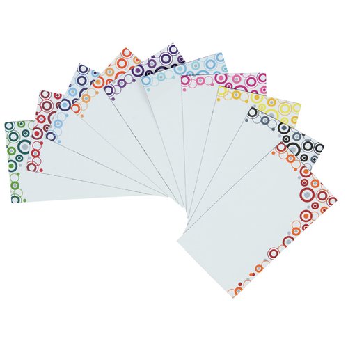 Additional Image 1 - a fanned out white cards