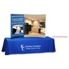 Additional Thumbnail Image 1 - a blue table cloth with a blue tablecloth
