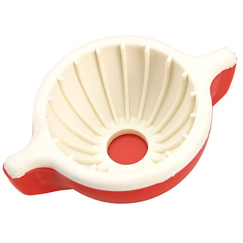 Additional Image 2 - a white and red strainer