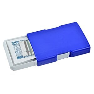 Additional Image 1 - a blue and white usb flash drive