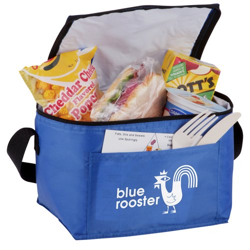 Additional Image 2 - a blue cooler with food inside