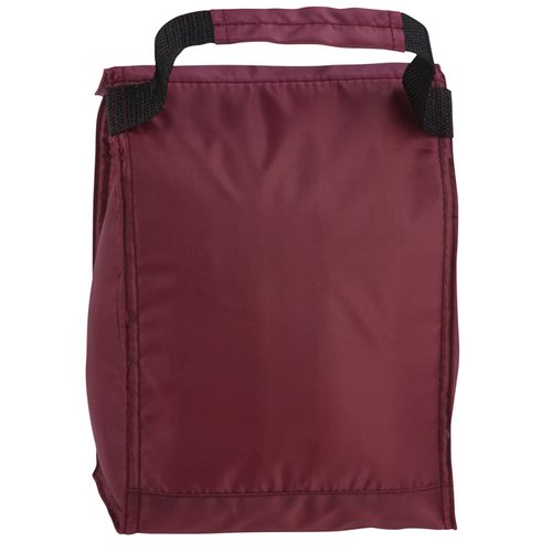 Additional Image 1 - a red bag with black handles