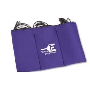 Additional Image 2 - a purple bag with a logo