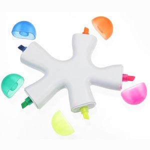 Additional Image 1 - a white object with multicolored spots