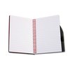 Additional Thumbnail Image 1 - a white notebook with a red strip