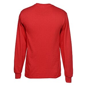 Additional Image 1 - a red long sleeved shirt