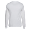 View Image 2 of 2 of Gildan 5.3 oz. Cotton LS T-Shirt - Screen - White