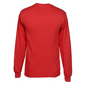 Additional Image 1 - a red long sleeved shirt