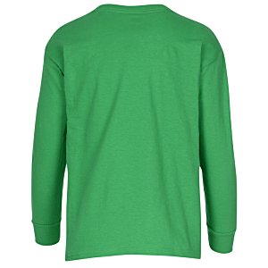 Additional Image 1 - a green long sleeved shirt