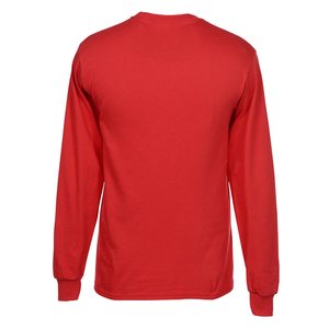 Additional Image 1 - a red long sleeved shirt
