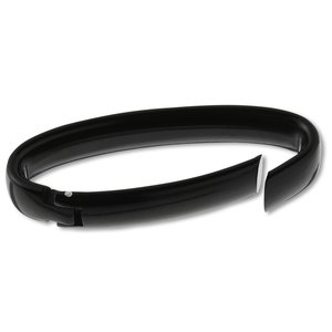 Additional Image 1 - a black rubber band on a white background